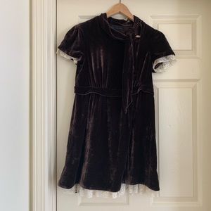 Marc by Marc Jacobs velvet lace dress